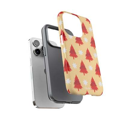 Red Trees Shine - iPhone Case