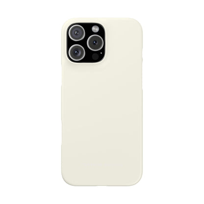 Ivory iPhone 16 - Slim Phone Case