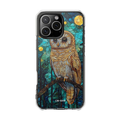 Celestial Owl Gaze iPhone Case - Impact