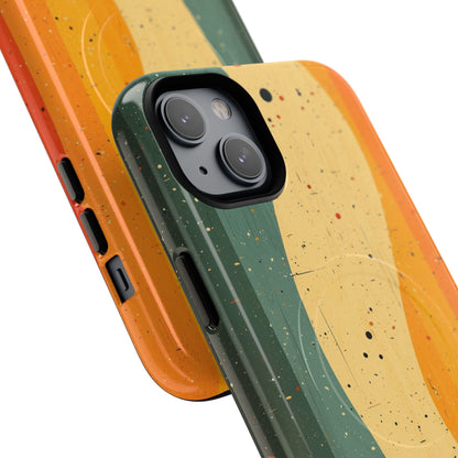 Wavy Forest Veil iPhone 14 Plus Case - Tough+