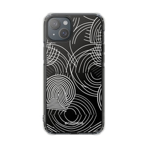 Kompliziertes Labyrinth – Handyhülle für iPhone (Clear Impact – Magnetisch) 