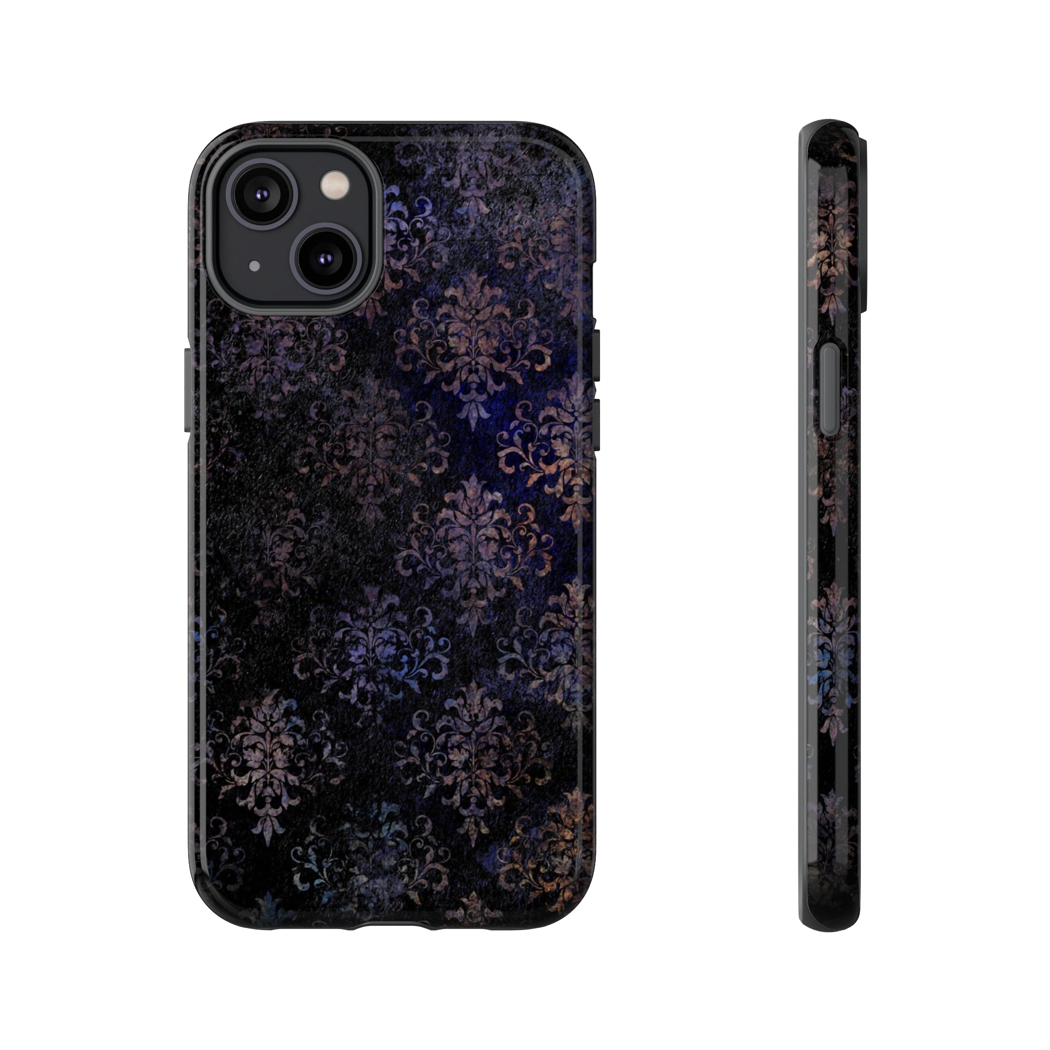 Grunlight Gothic Flower iPhone Case (Protective) iPhone 14 Plus Glossy Phone Case