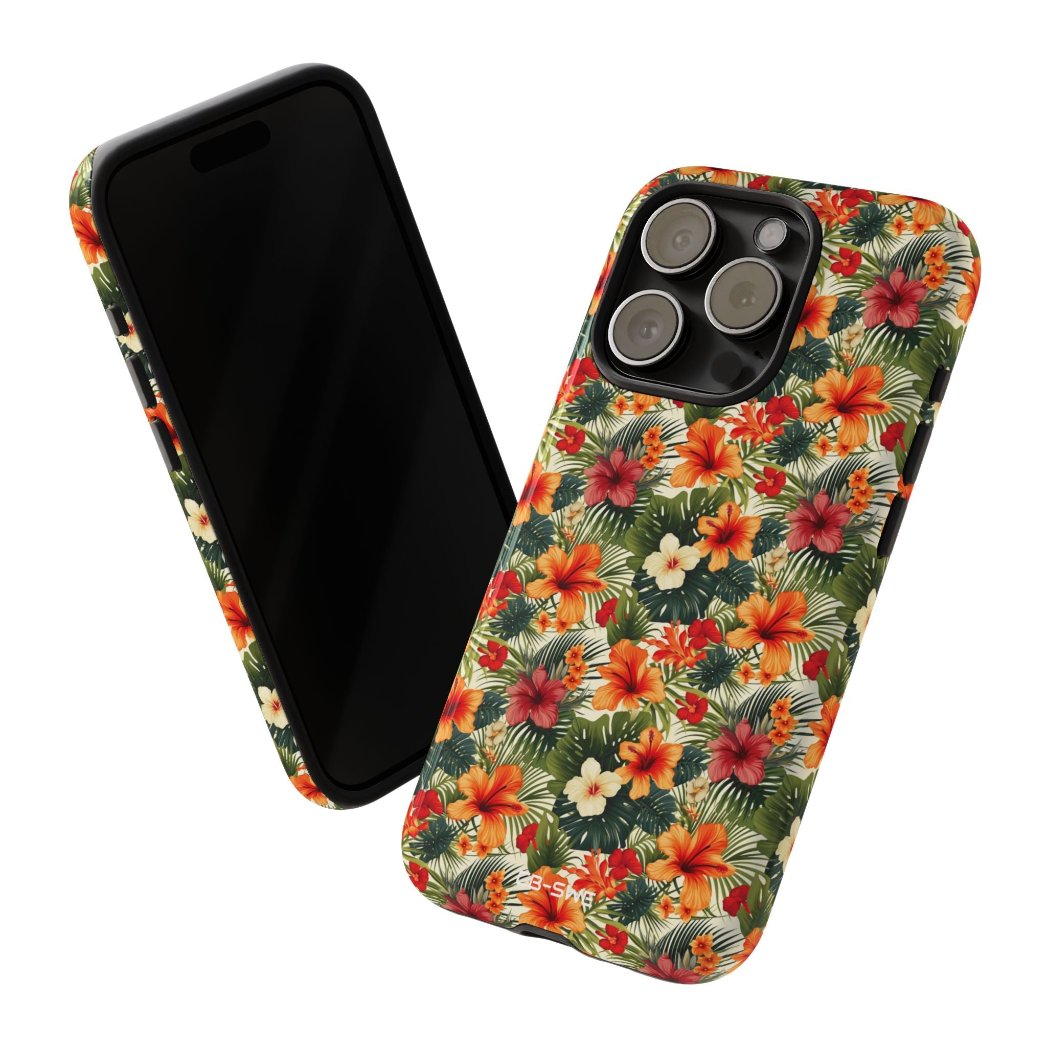 Tropical Blooms Flourish - iPhone Case