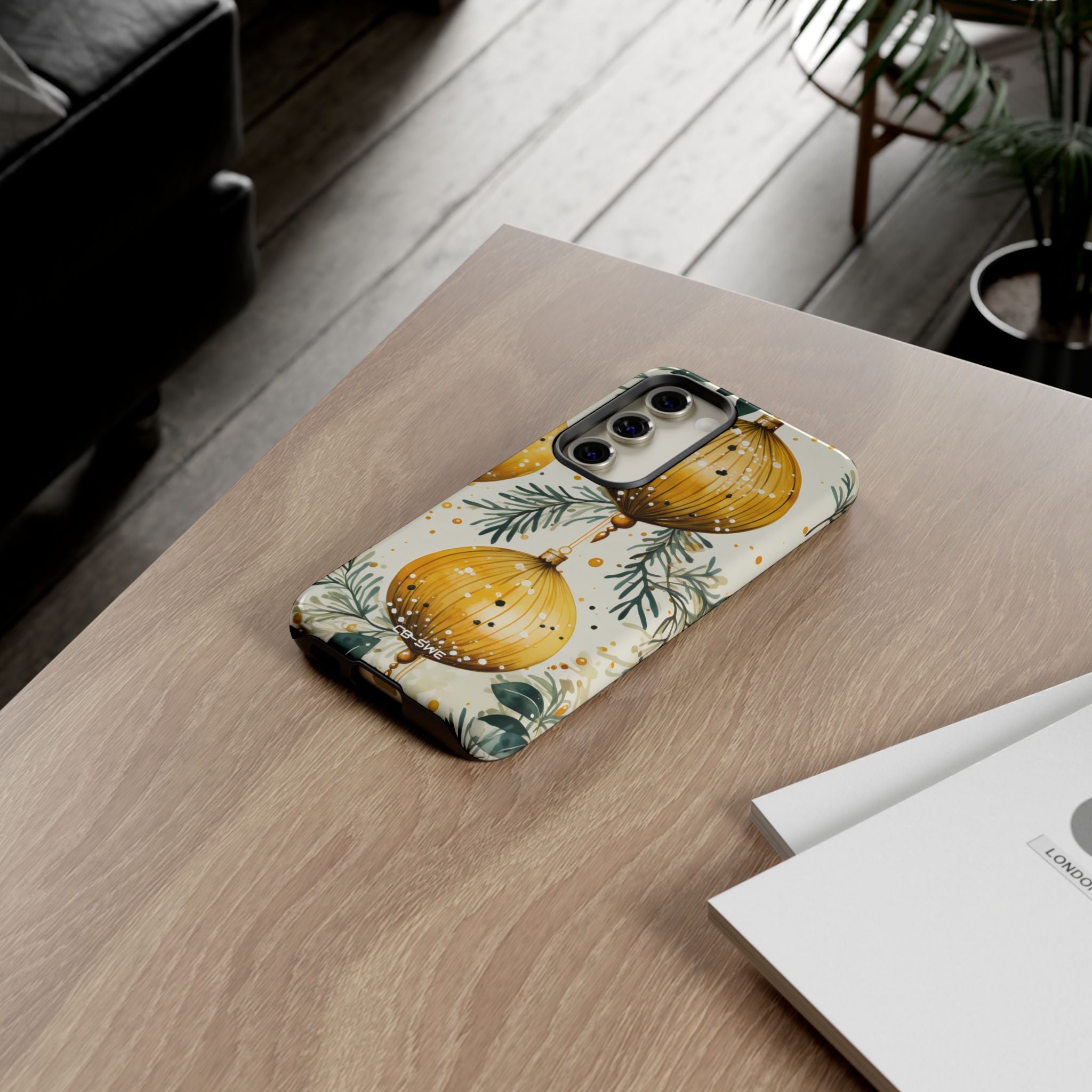 Golden Ornaments Dance - Samsung Case