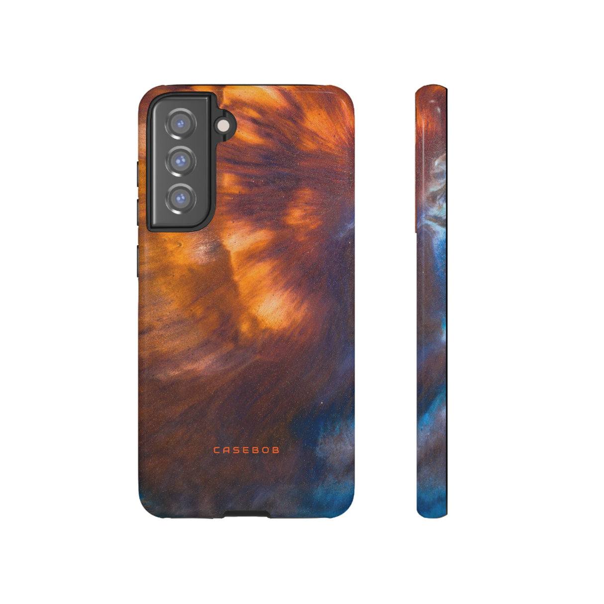 Solar Flare Ink Art - Protective Phone Case