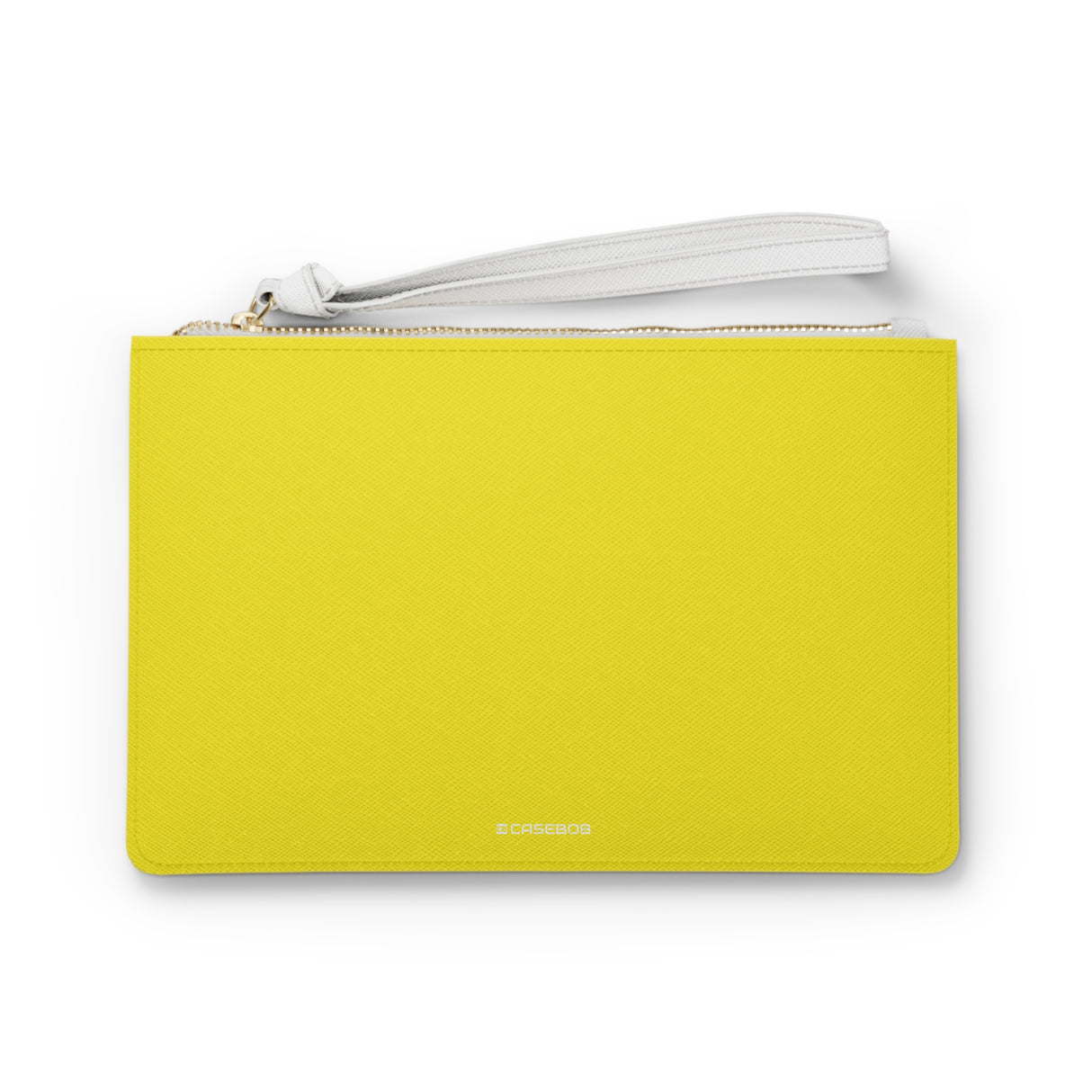 Aureolin Yellow Clutch Bag