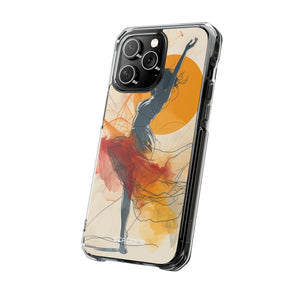 Sunlit Grace - Phone Case for iPhone (Clear Impact - Magnetic)