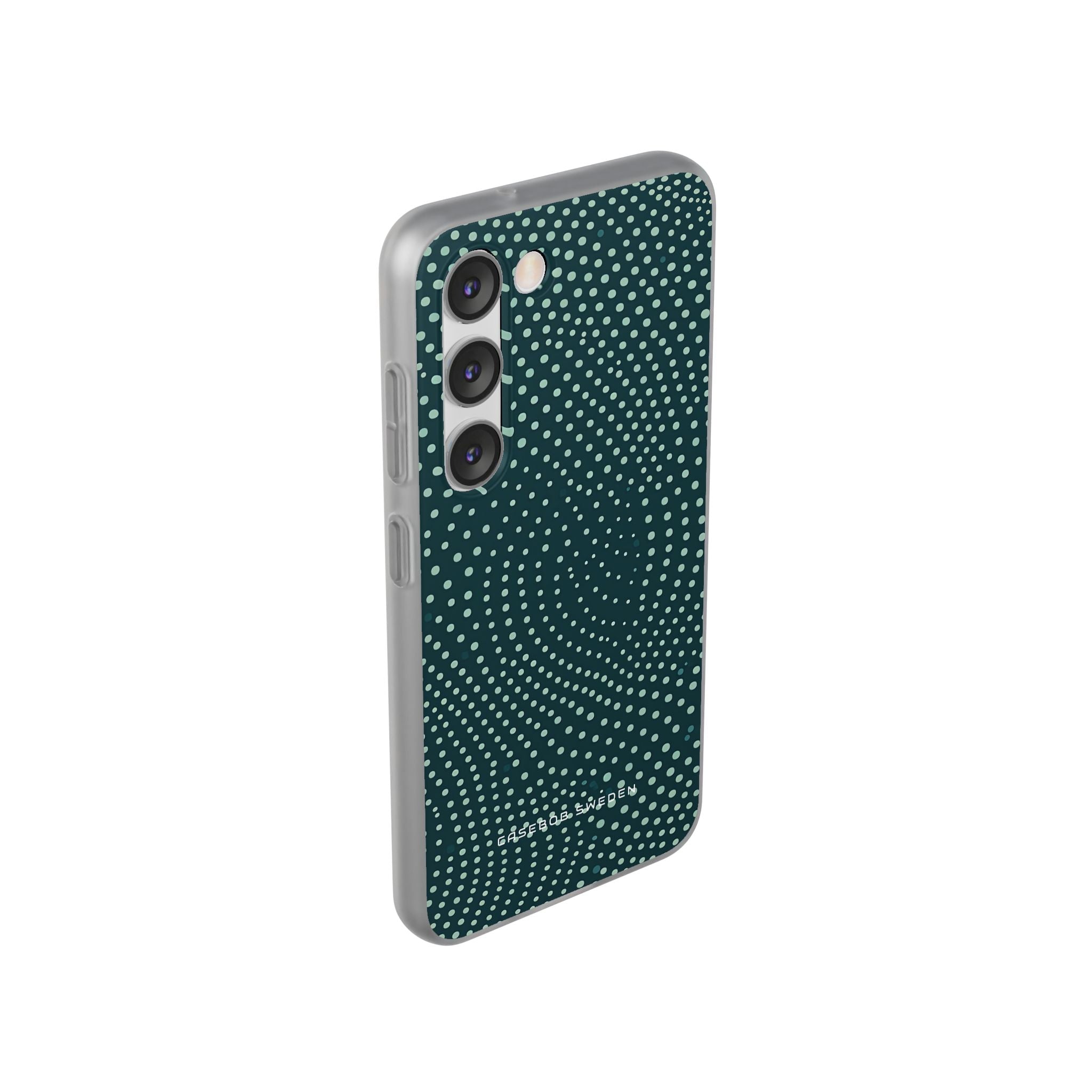 Teal Rippleflow Samsung S23 - Flexi Phone Case