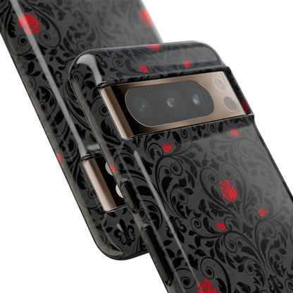 Angerunge Gothic Flower - Protective Phone Case