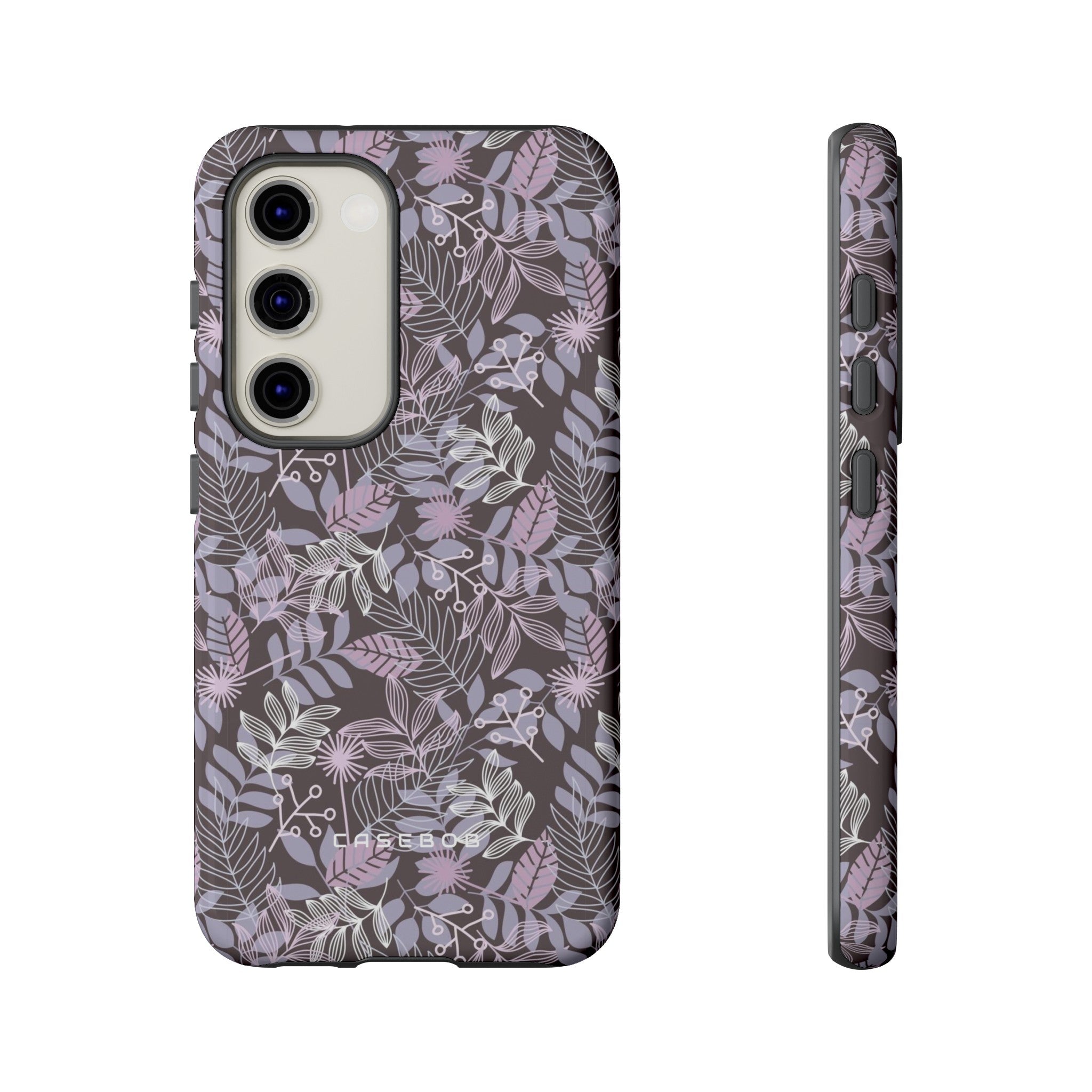 Dark Purple Leaf - Protective Phone Case