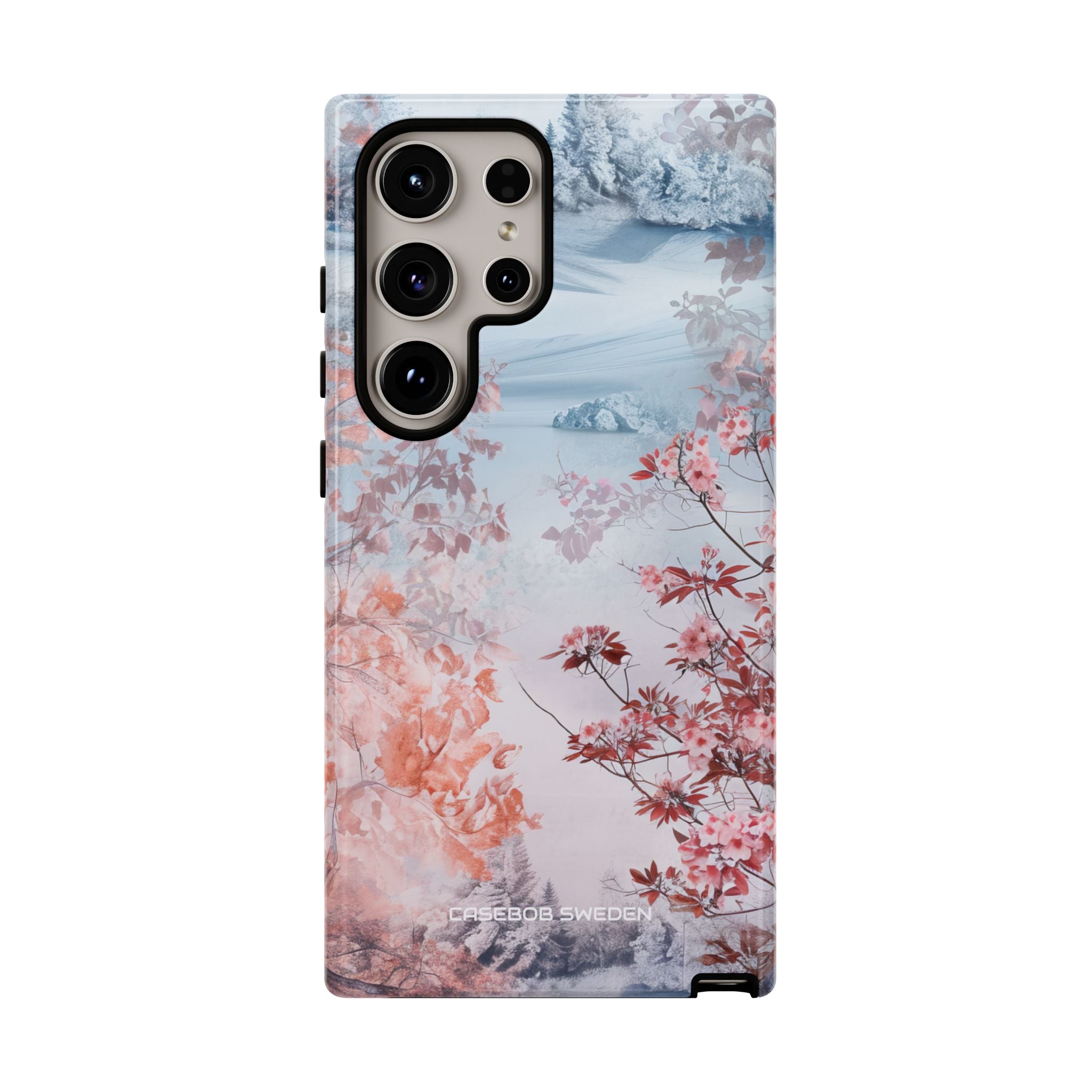 Floral Serenity Case - Tough Samsung S24 Phone Case