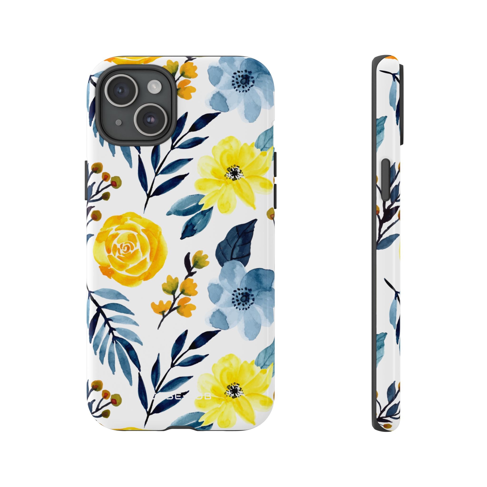 Golden Bloom iPhone 15 Plus Case - Tough