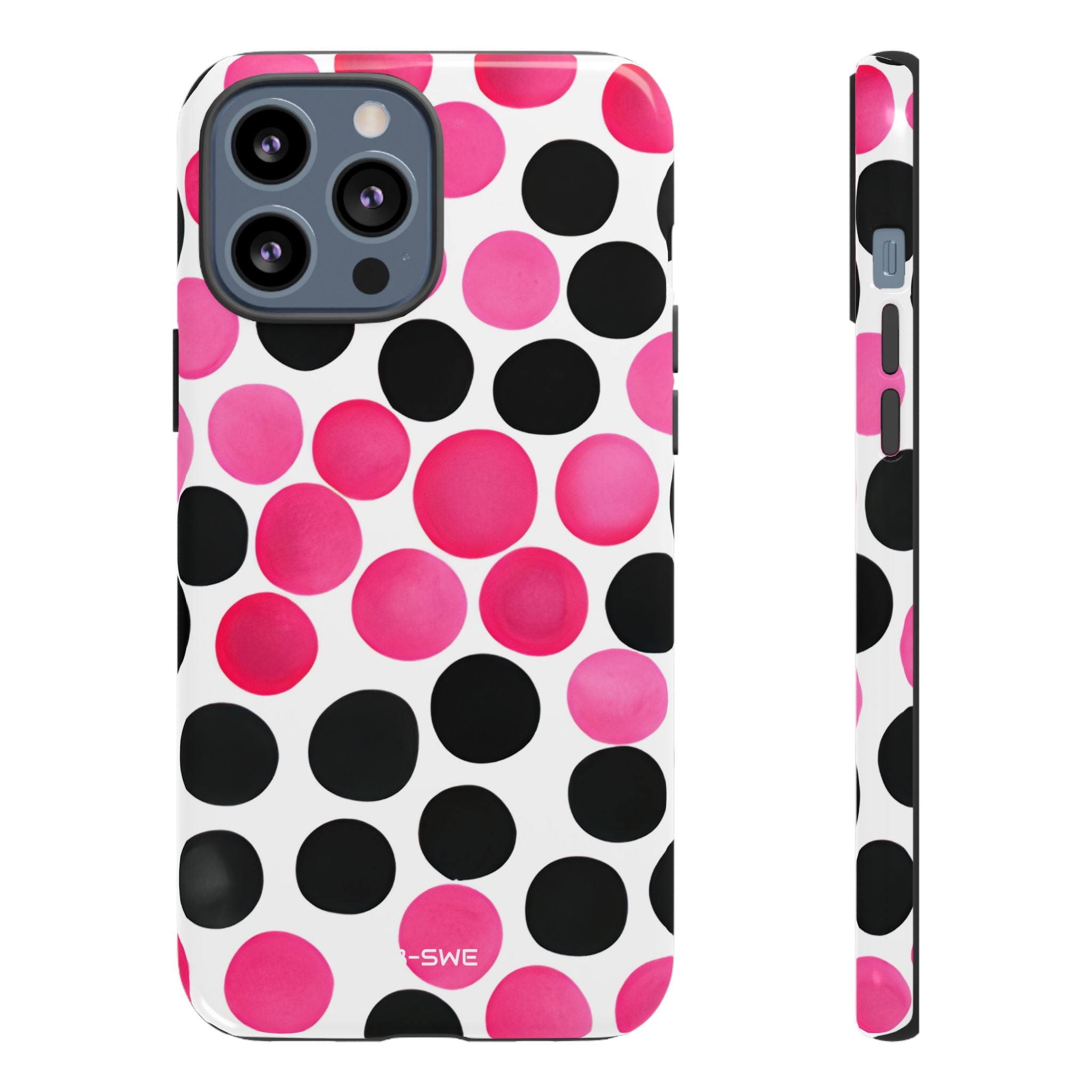Pulsing Circles Illusion - iPhone Case