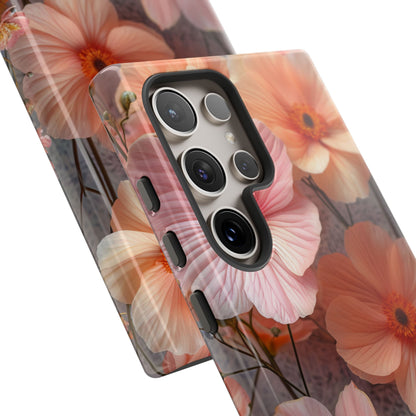 Serene Botanical Blooms - Tough Samsung S24 Phone Case