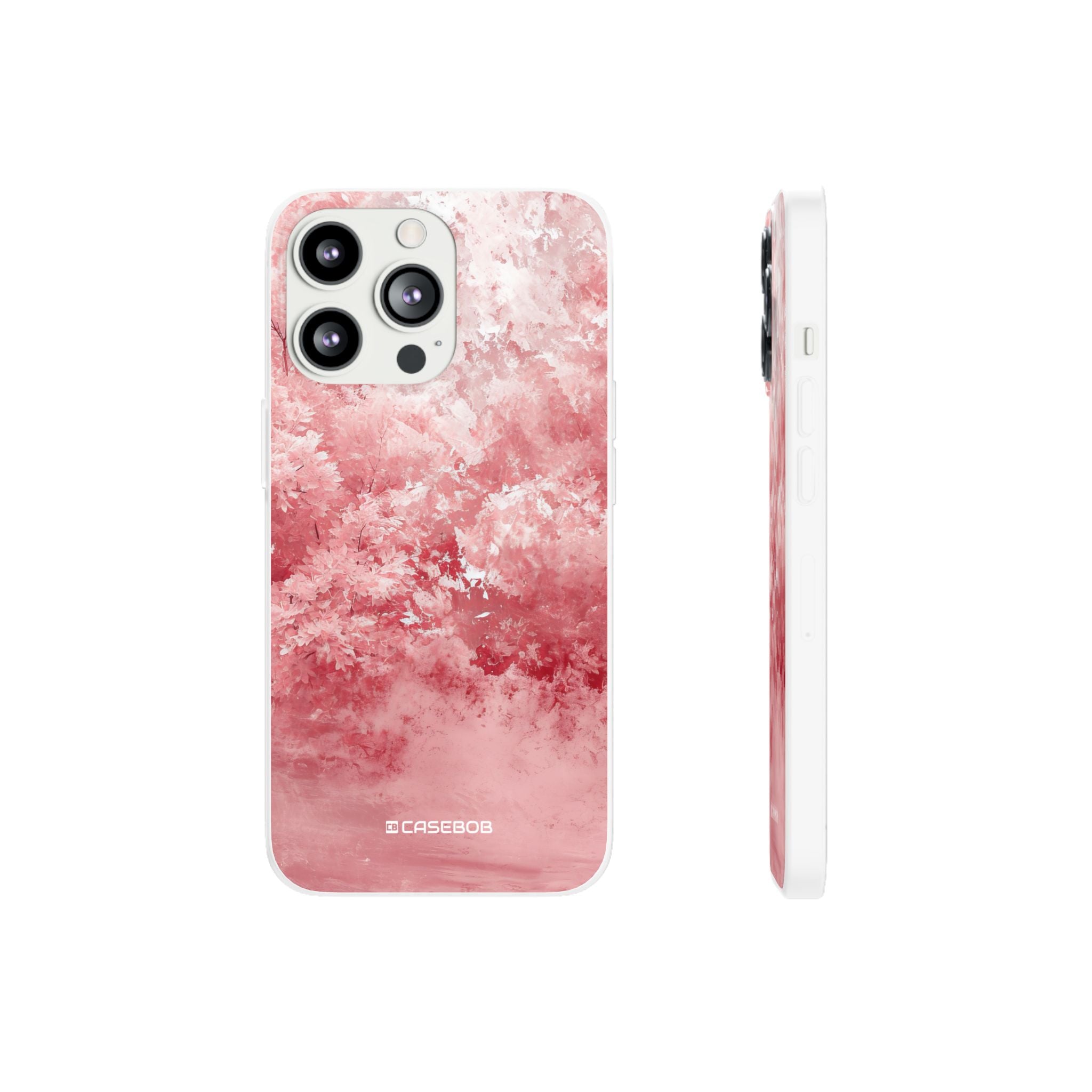 Pantone Rose | Handyhülle für iPhone (Flexible Hülle)