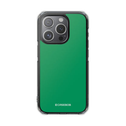 Shamrock Green - Clear Impact Case for iPhone