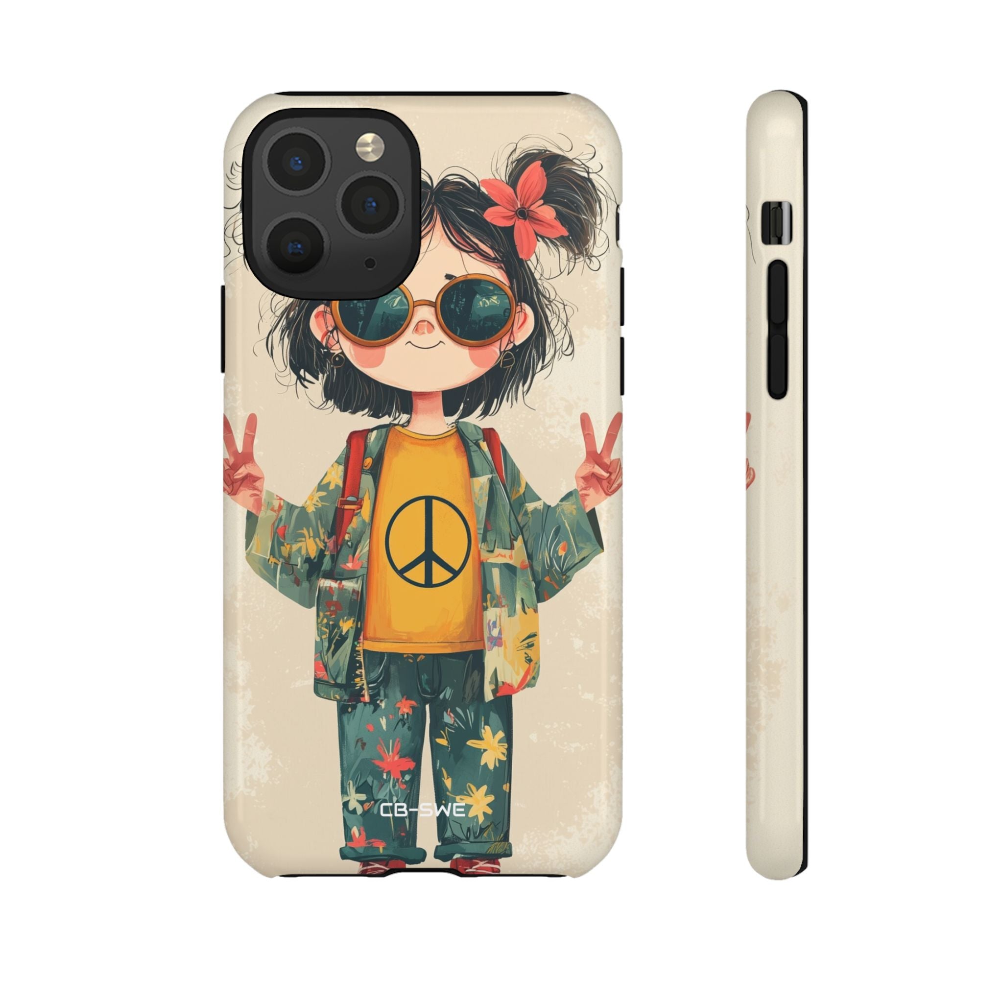 Groovy Child Laughs - iPhone Case
