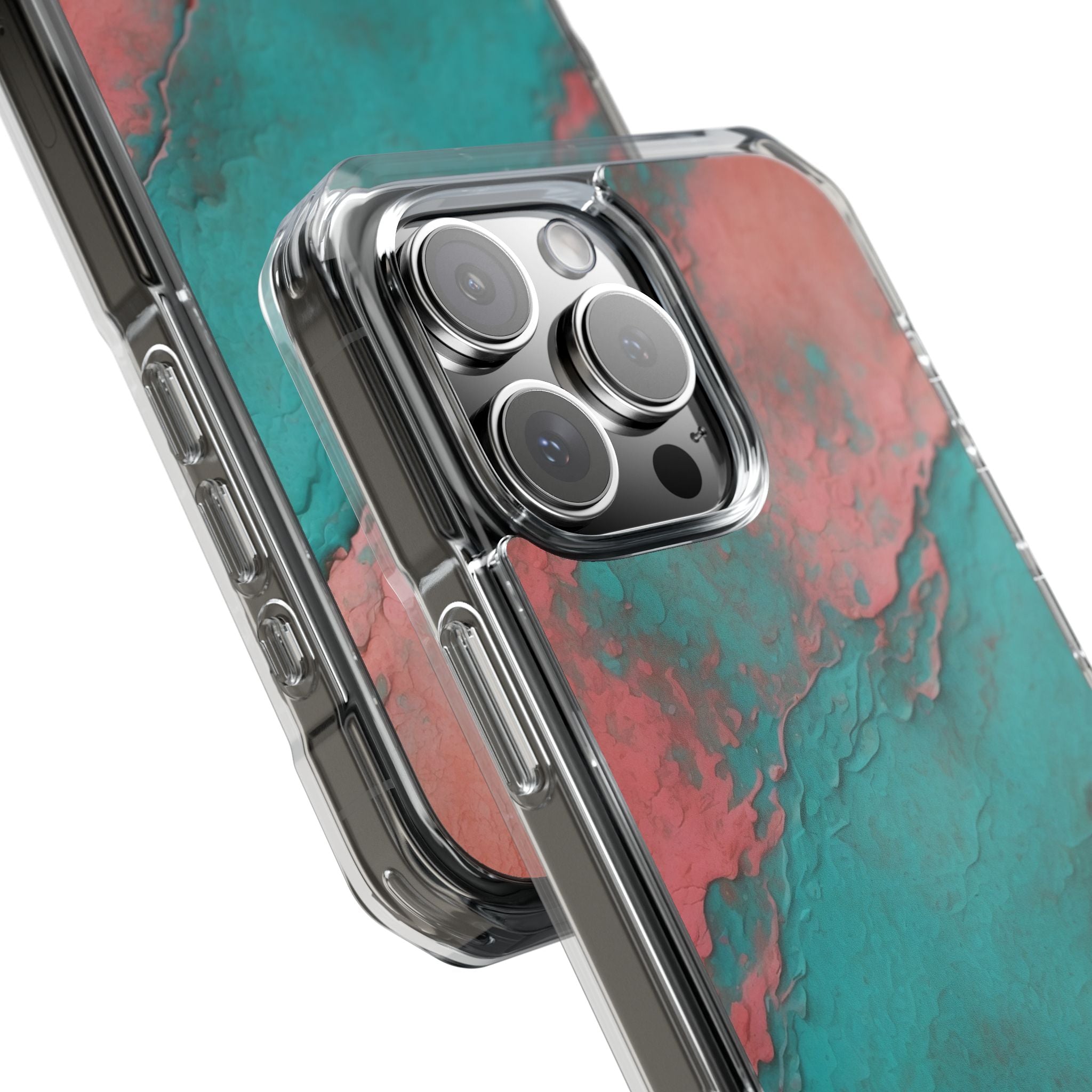Turquoise Waves Dance iPhone Case - Impact