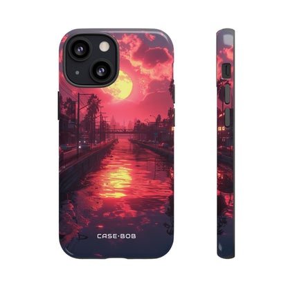 Luminous Moonlight iPhone 13 Mini Case - Tough