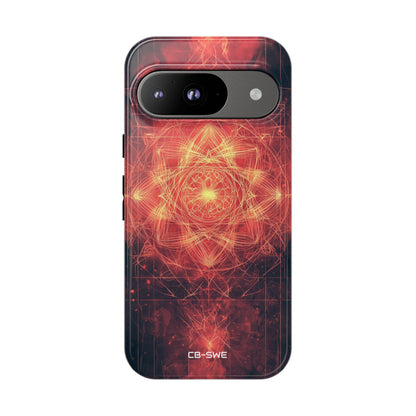 Flames Embrace Sky - Google Pixel Case
