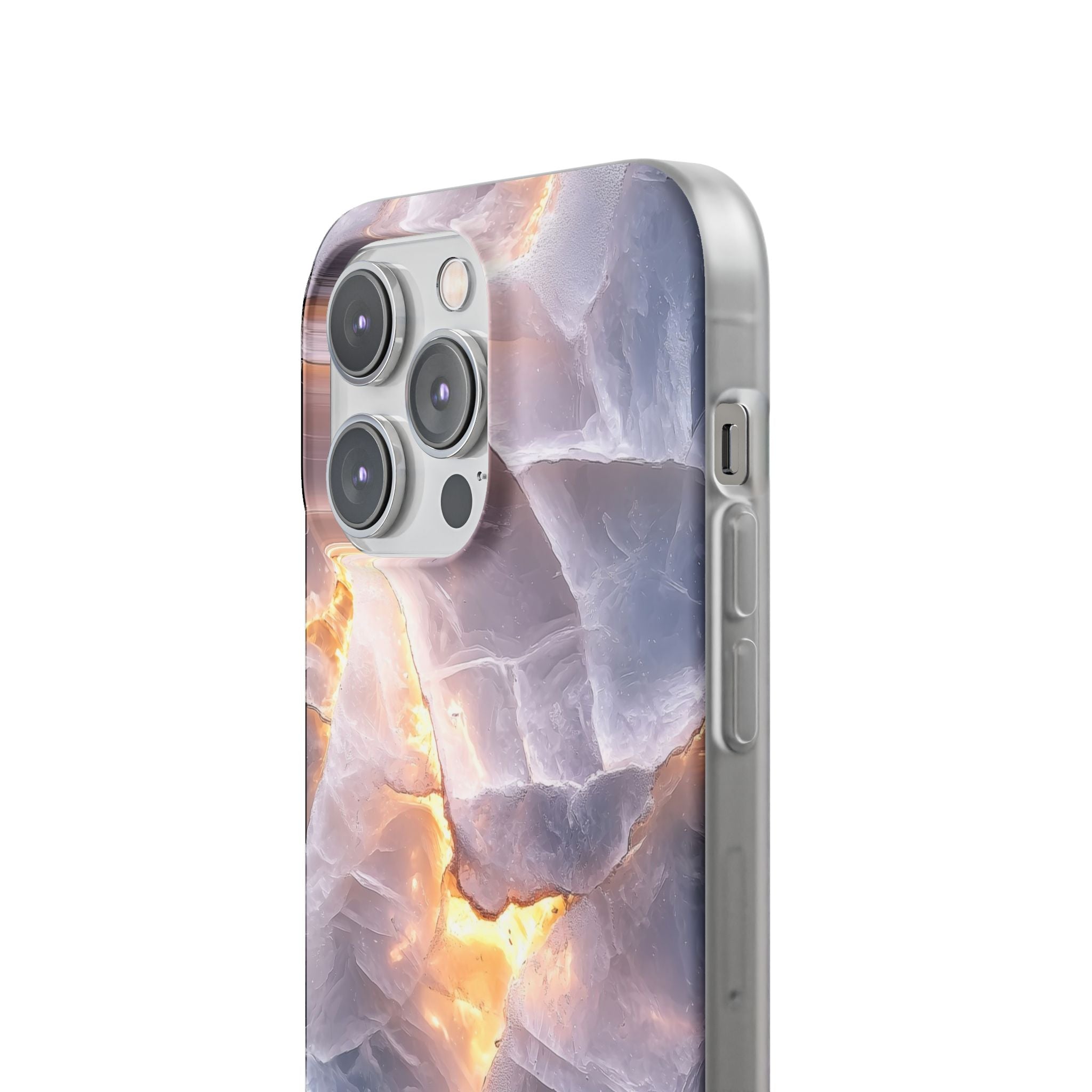 Crystal Veins iPhone 14 Pro Max Case - Soft