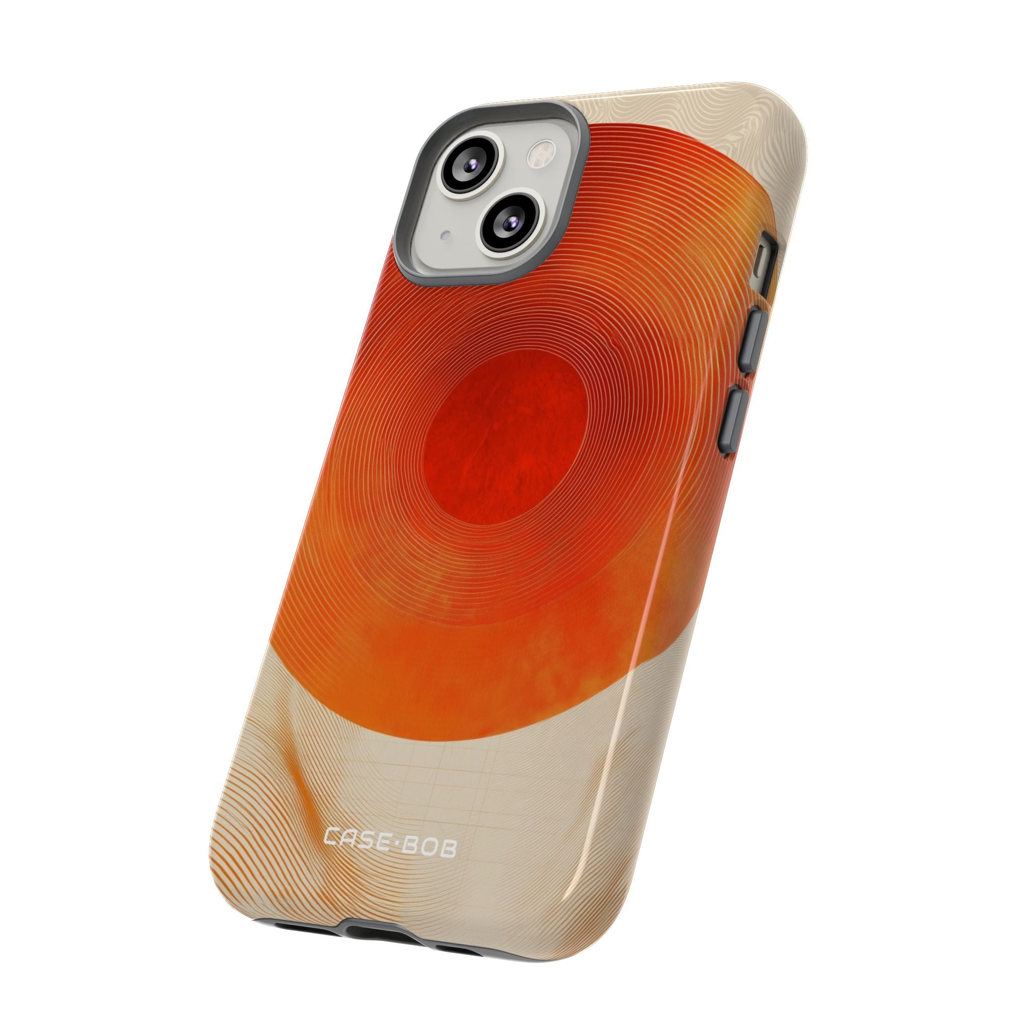 Sunburst Swirl iPhone 14 Case - Tough