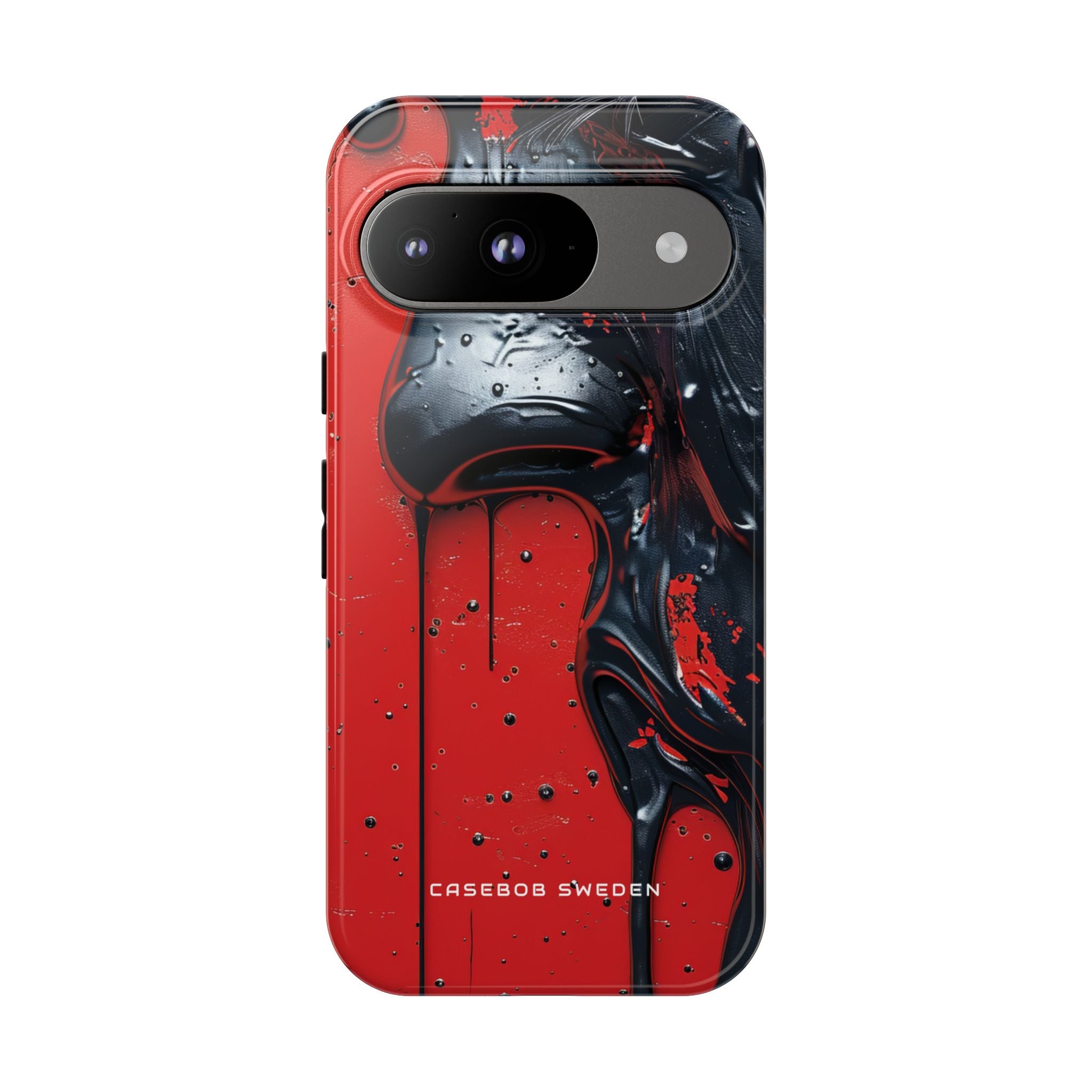 Chaotic Red Surge Google Pixel 9 - Tough Phone Case