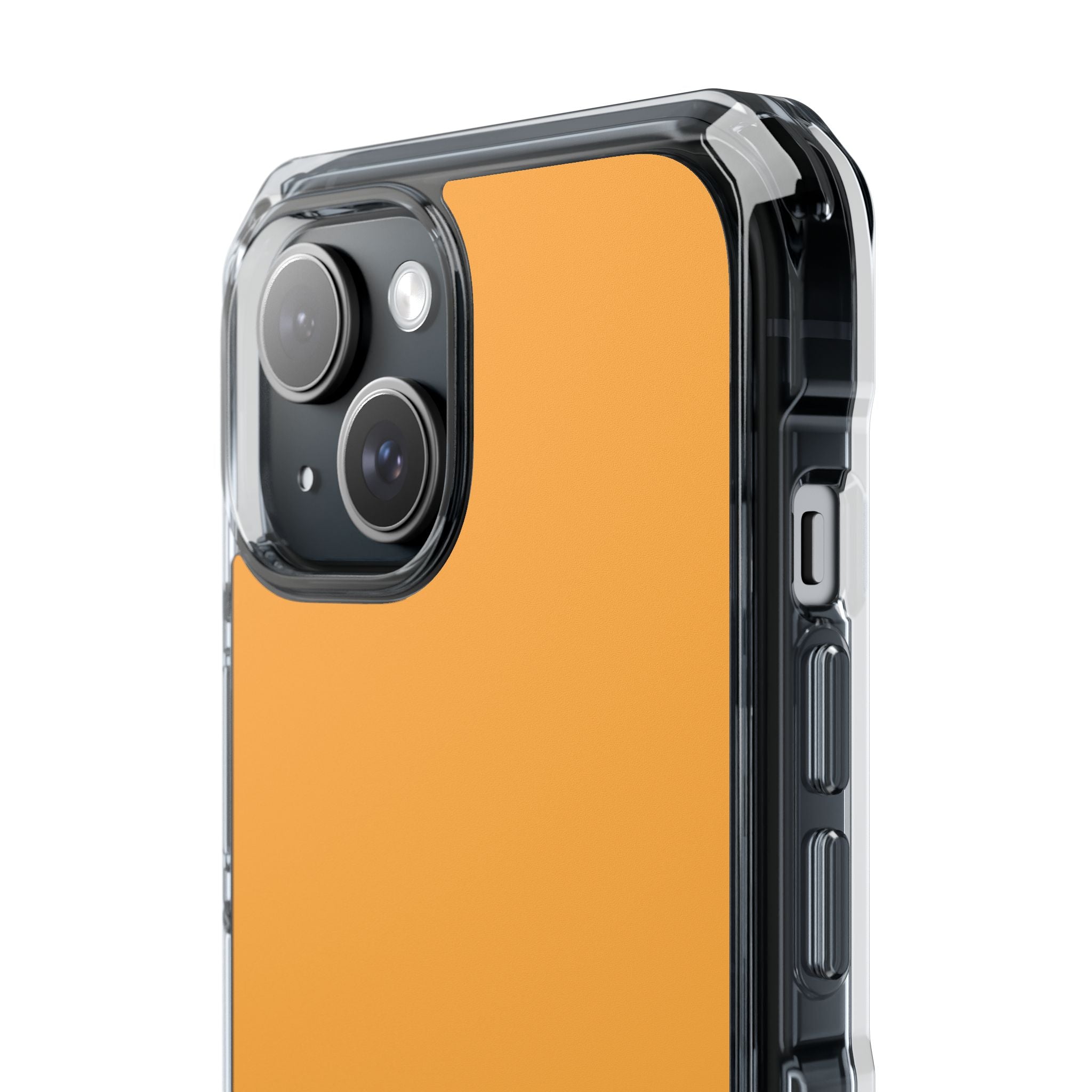 Yellow Orange - Clear Impact Case for iPhone