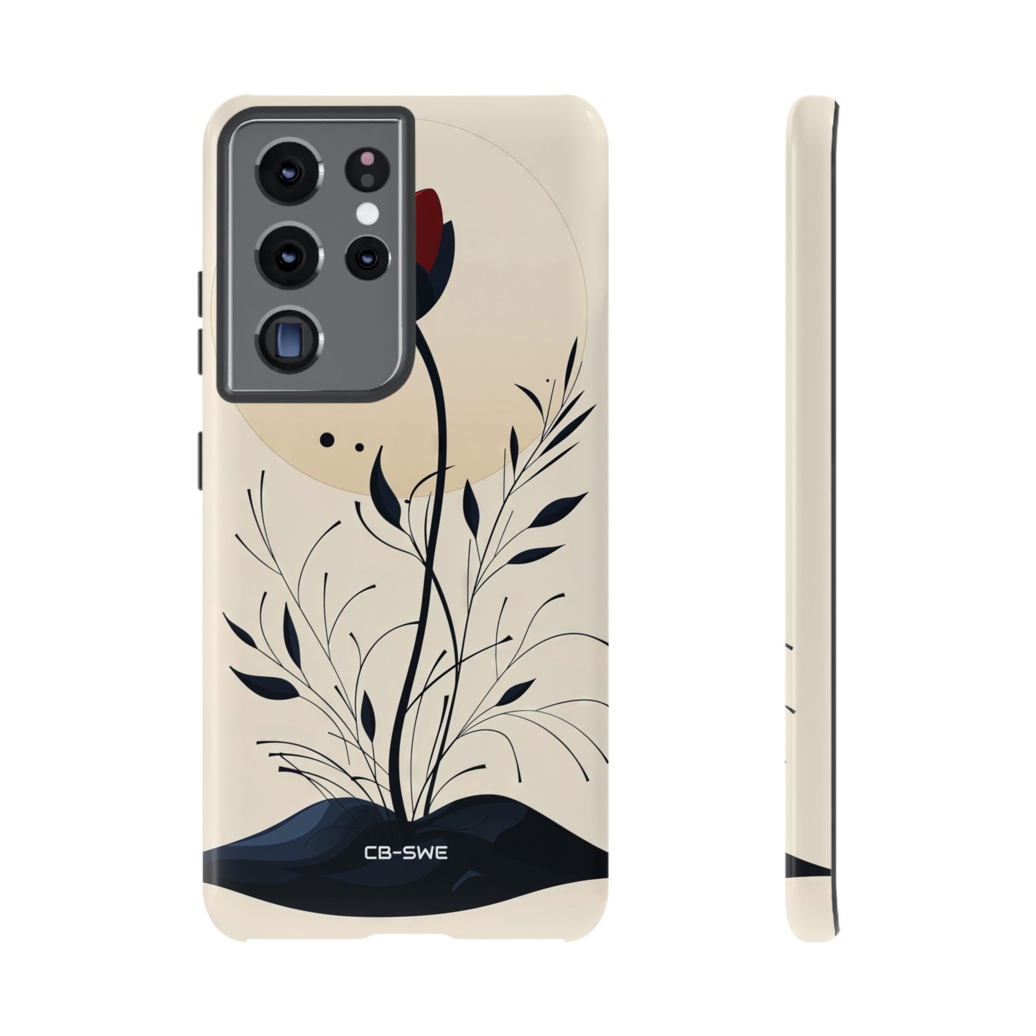 Red Flower Blossom - Samsung Case