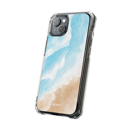 Serene Coastal Whispers iPhone Case - Impact