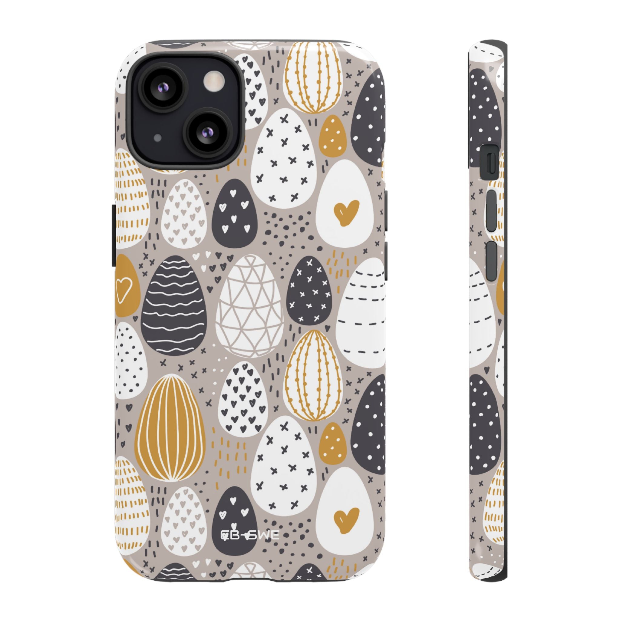 Easter Eggs Playful - iPhone Case