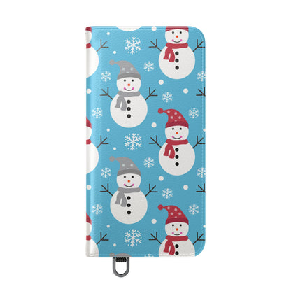 Lumihiutaleen hehku - Samsung S25 Case - Lompakkotasku