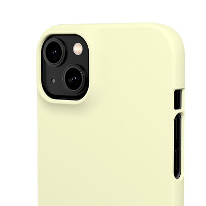 Light Golden Rod Yellow iPhone 14 - Slim Phone Case