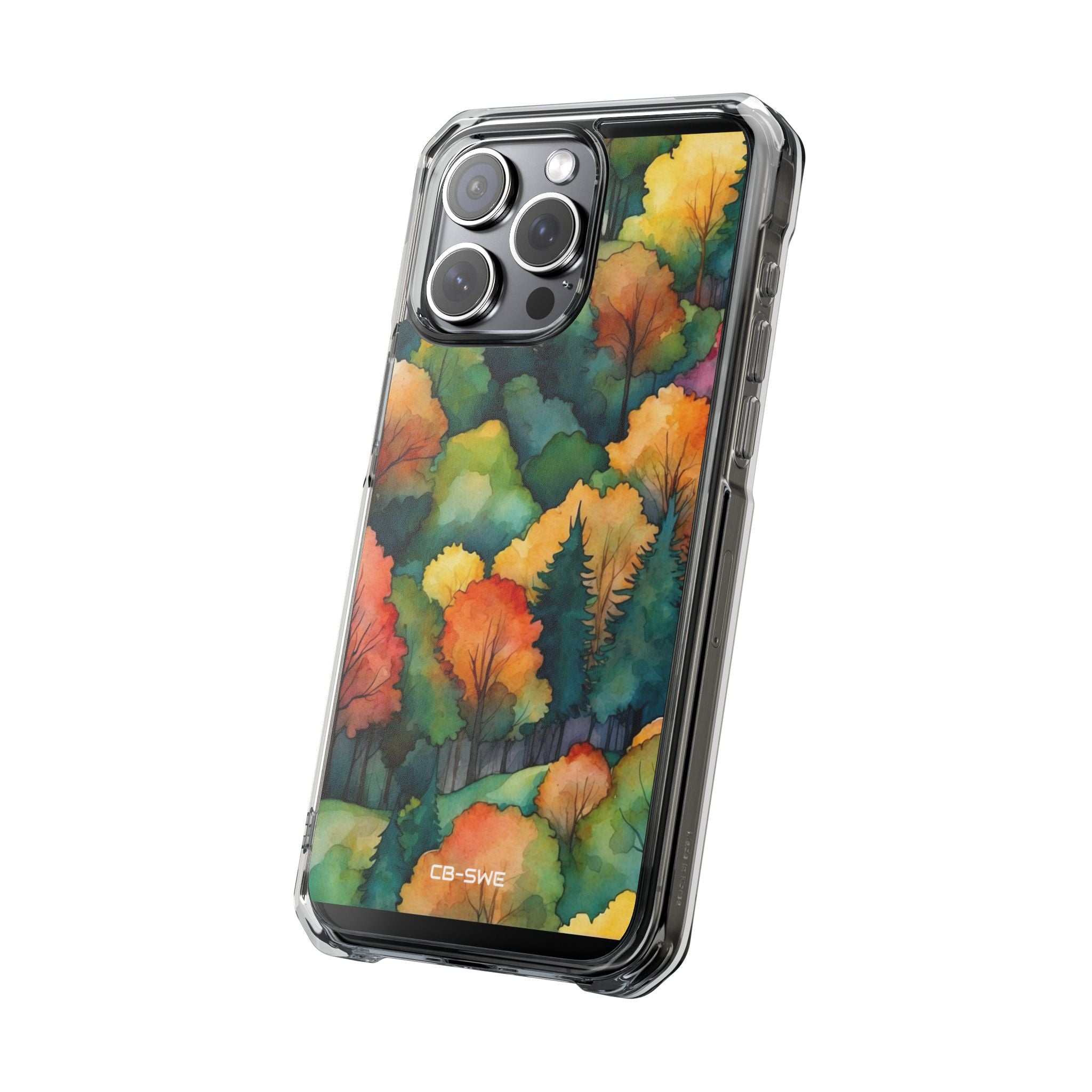 Autumn Leaves Dance iPhone Case - Impact