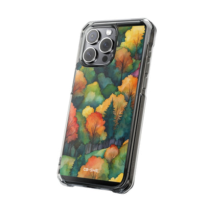 Autumn Leaves Dance iPhone Case - Impact