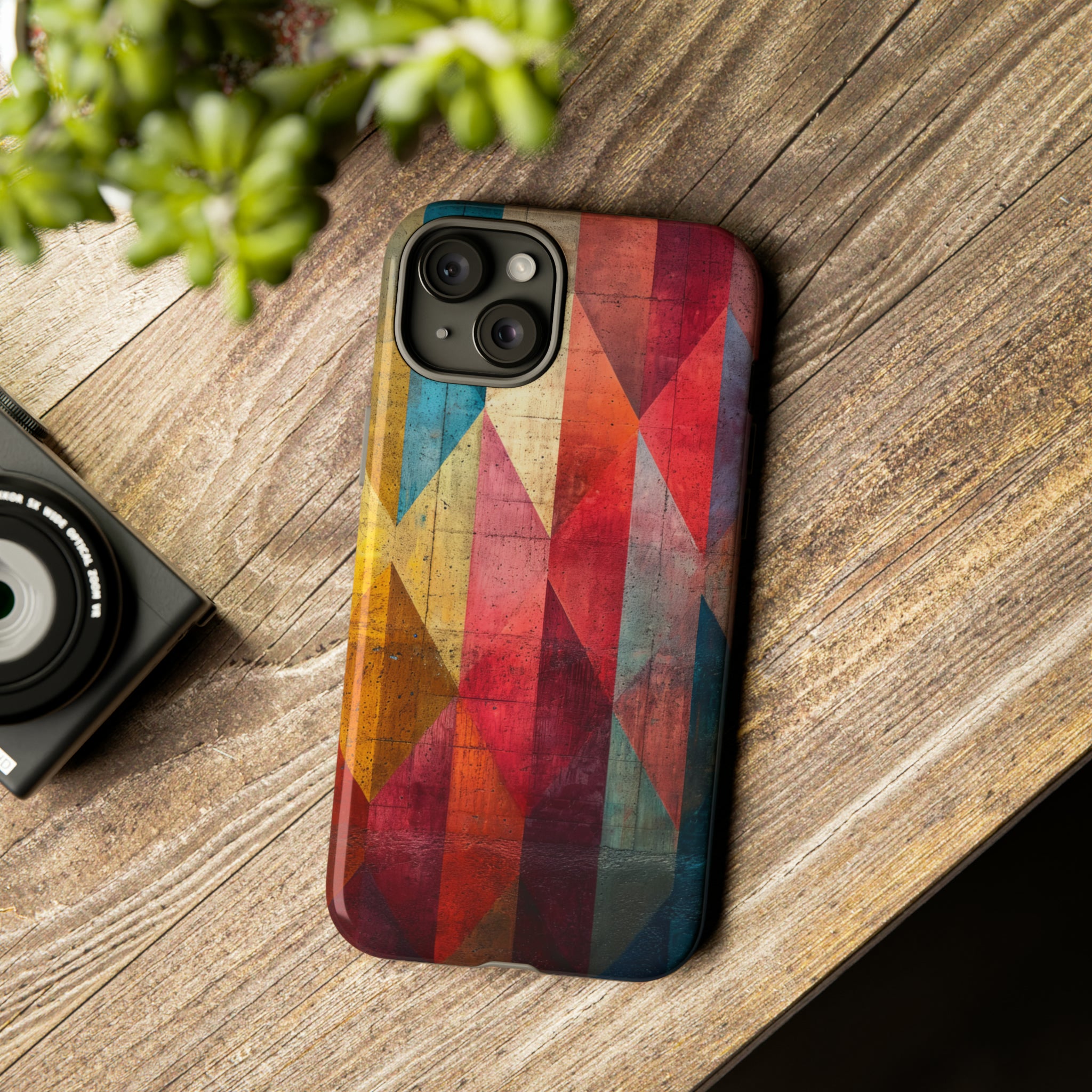 Geometric Fusion Wallpapers - Protective Phone Case