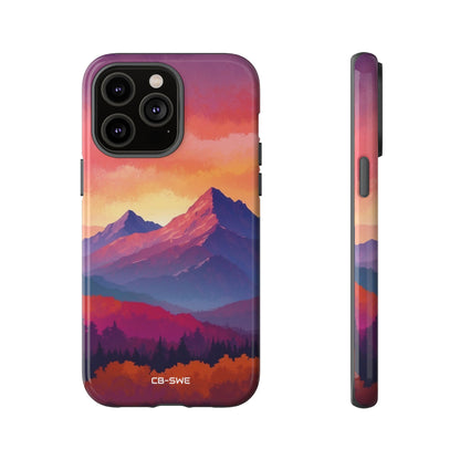 Mountain Peaks Rise - iPhone Case