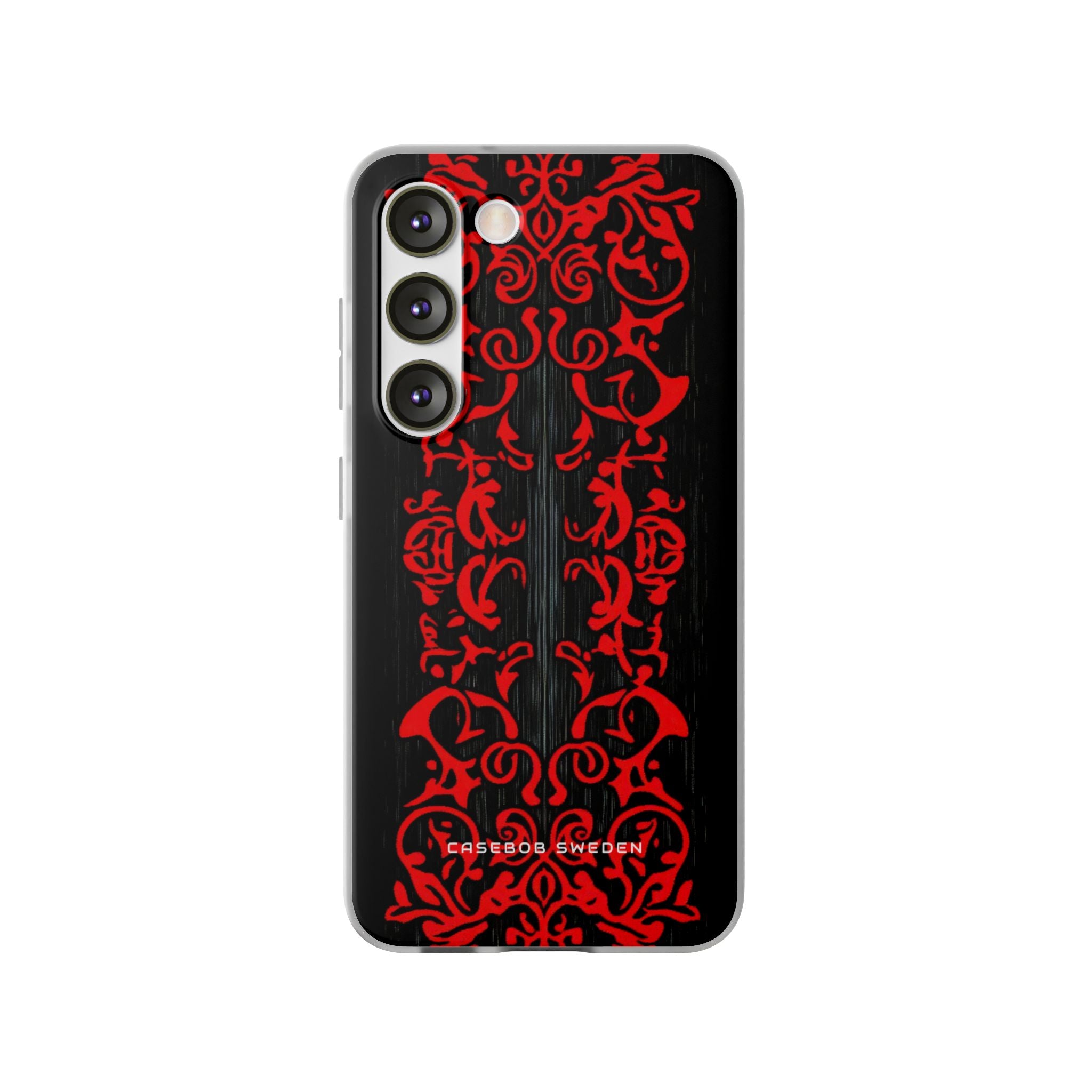 Gothic Crimson Symmetry Samsung S23 - Flexi Phone Case