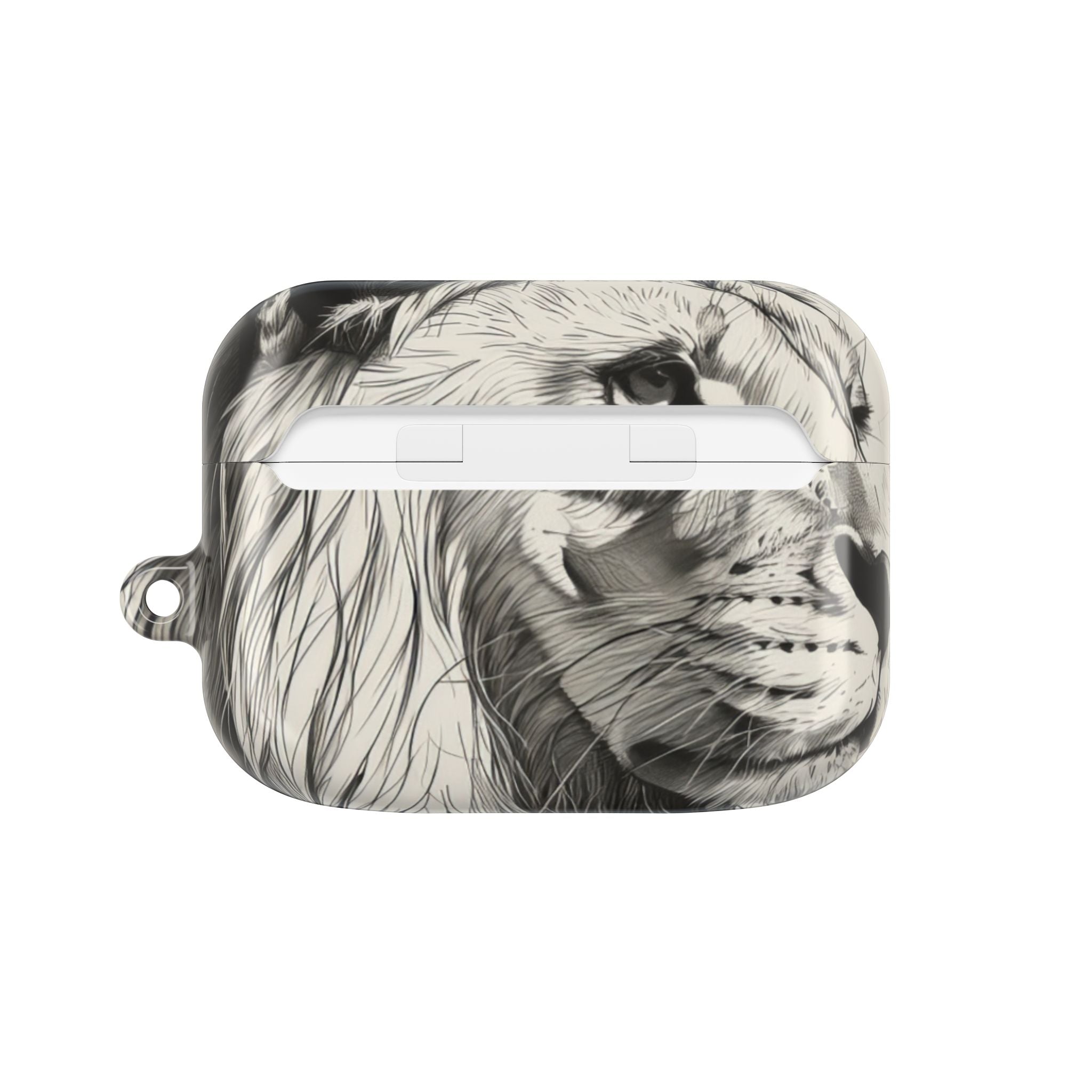 Lion Whisper Gray - AirPods Case