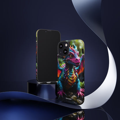 Friendly Dragon Smiles - iPhone Case