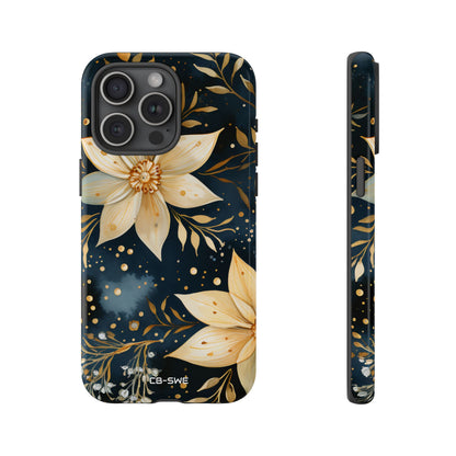 Floral Elegance Flourishes - iPhone Case