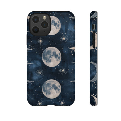 Lunar Phases Serenity - Protective Phone Case