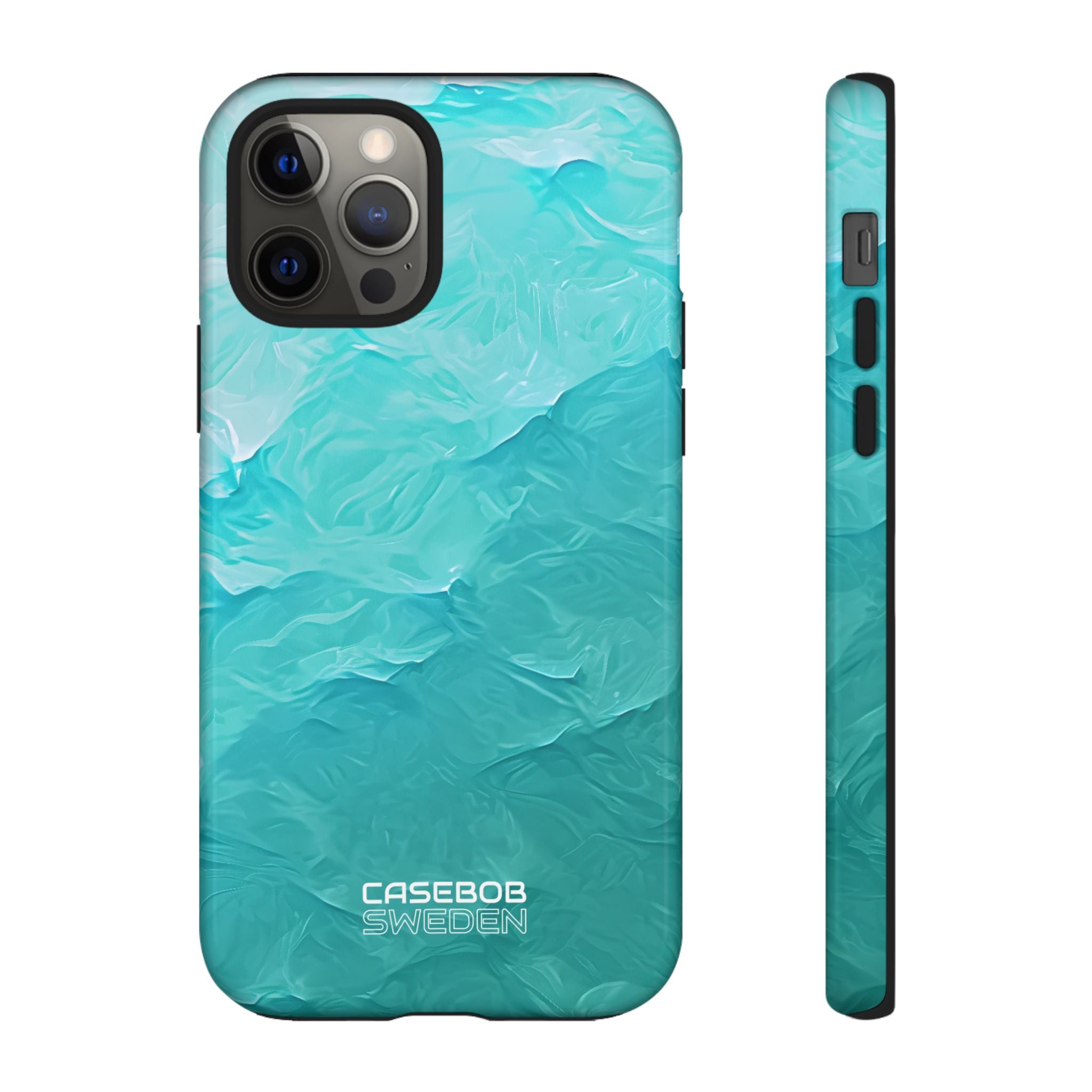 Soothing Aqua Currents iPhone 12 - Tough