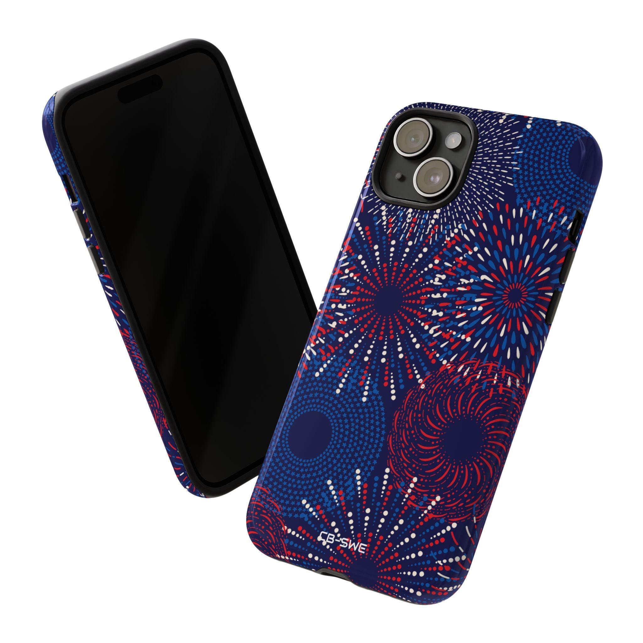 Fireworks Burst Bright - iPhone Case
