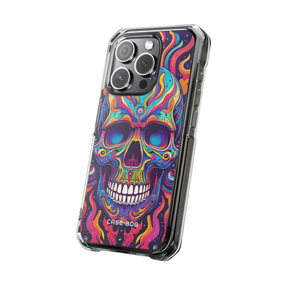 Flaming Skull iPhone 15 Pro Case - Impact