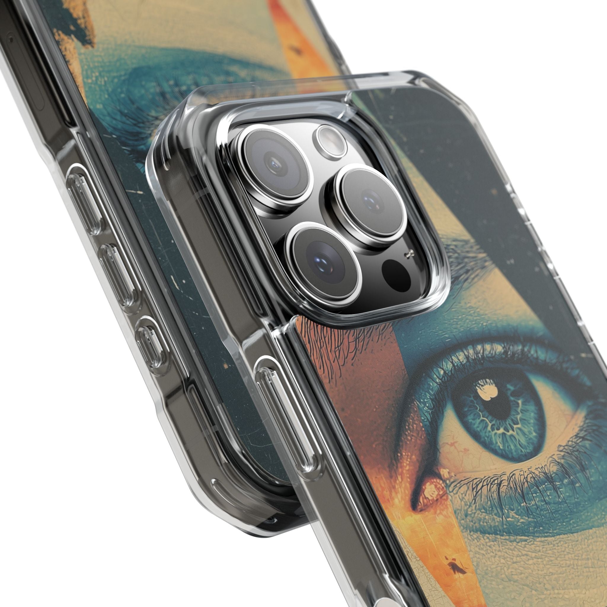 Eye Meets Mountains iPhone Case - Impact