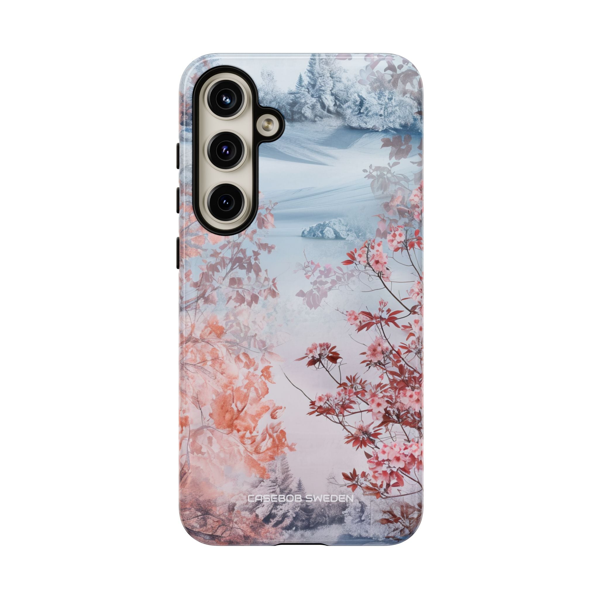 Floral Serenity Case - Tough Samsung S24 Phone Case