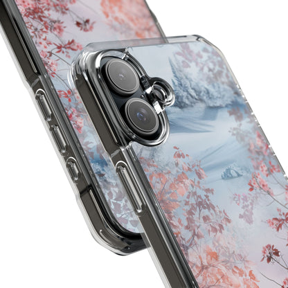 Floral Serenity Case - Clear Impact iPhone 16 Phone Case