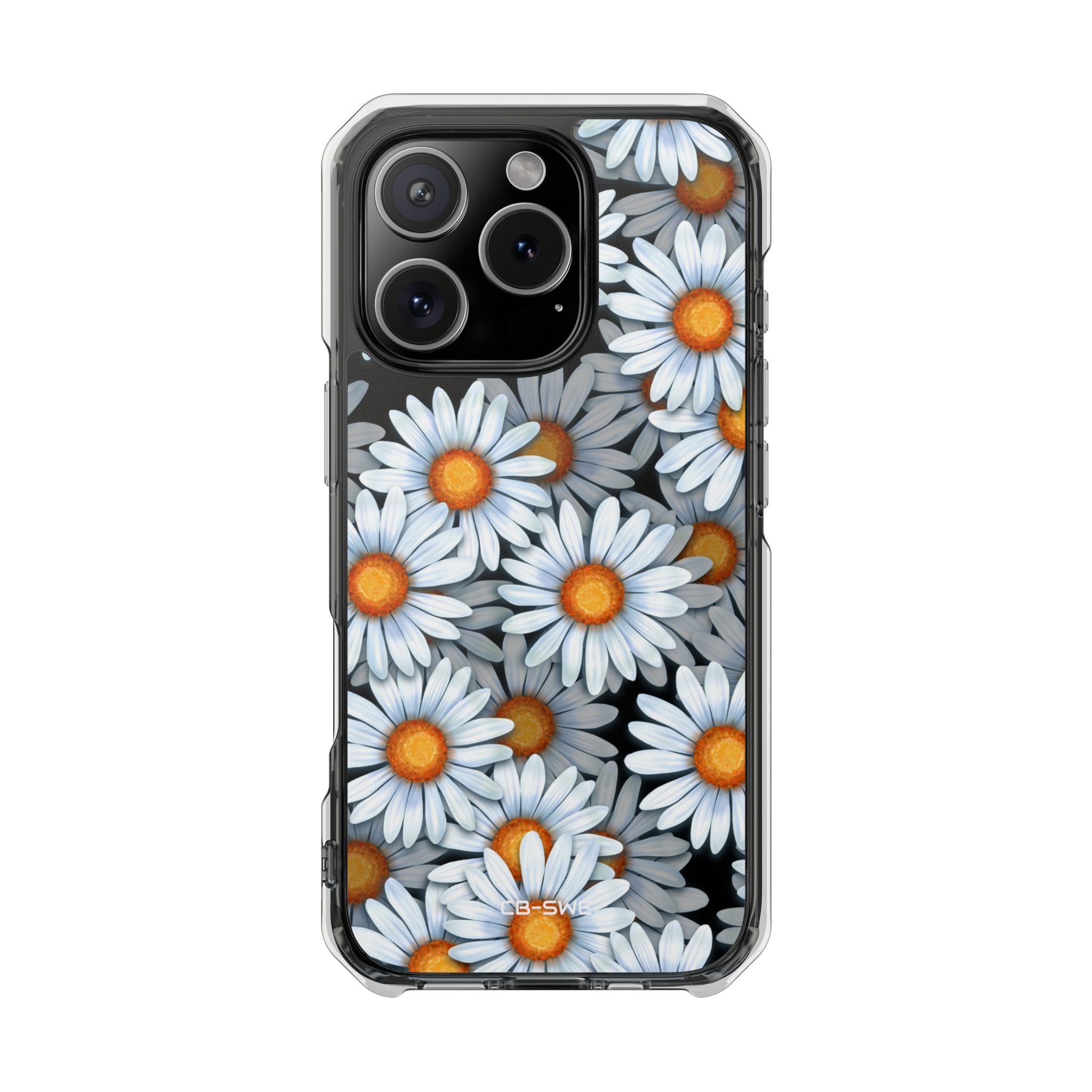 Daisies In Contrast iPhone Case - Impact