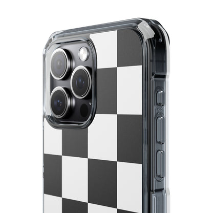 Symmetry In Squares iPhone Case - Impact